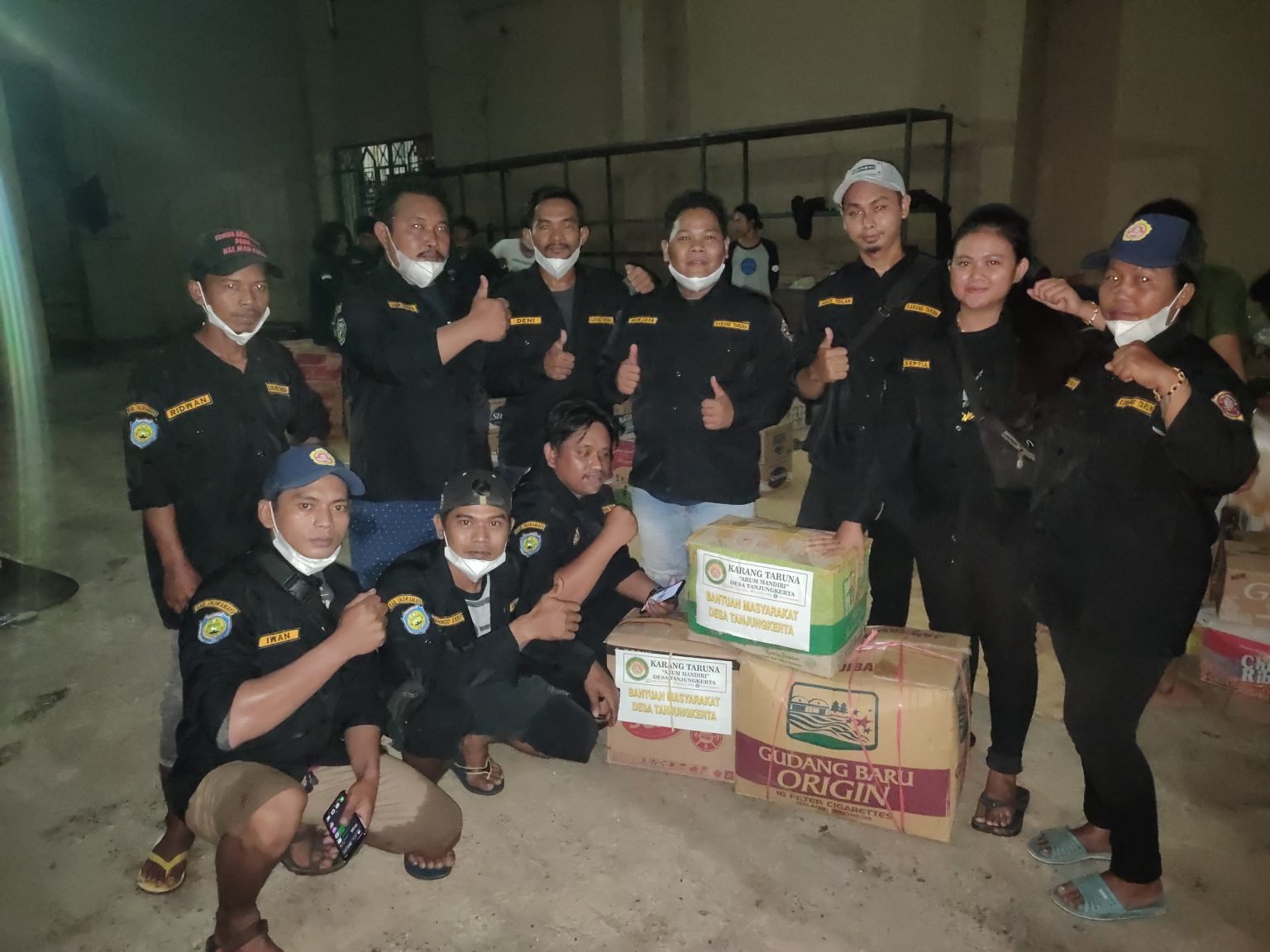 Indramayu Masih Darurat Banjir, Kartar Tanjungkerta Kirim Bantuan