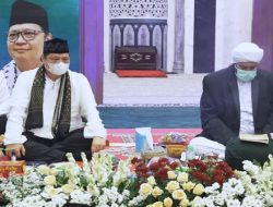 Airlangga Hartarto Bersholawat Bersama Habib Syech
