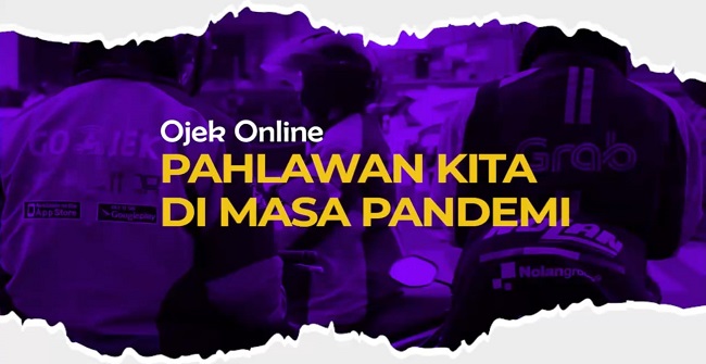 Ojek Online Pahlawan Kita Di Masa Pandemi