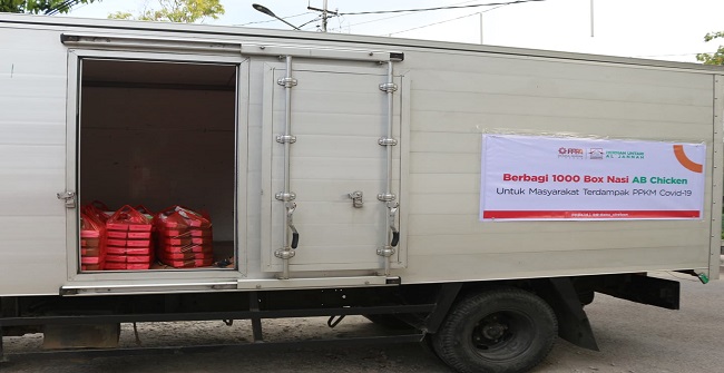 Peringati 10 Muharram, Rumah Tahfidz Al Jannah Sebar 1.000 Box Makanan