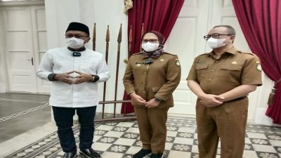 Wakil Ketua MPR RI Zulkifli Hasan Bertemu Bupati Nina Agustina di Pendopo Indramayu