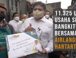 11.325 UMKM UsAHA Siap Bangkit Bersama Airlangga Hartarto