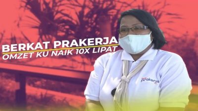 Berkat Prakerja Omzet Ibu Mahmudah Naik 10 Kali Lipat