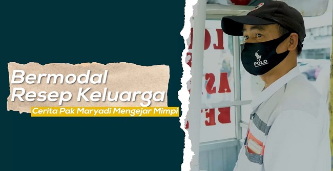 Bermodal Resep Keluarga, Cerita Pak Maryadi Mengejar Mimpi