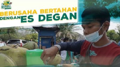 Berusaha Bertahan Dengan Es Degan