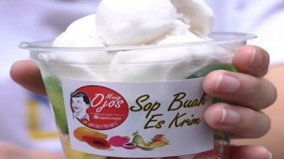 Sop Buah Es Krim Mang Ojos Bersertifikat HAKI