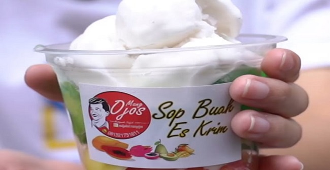 Sop Buah Es Krim Mang Ojos Bersertifikat HAKI