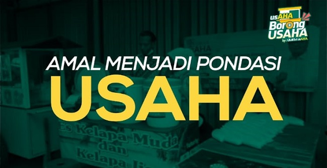 Amal Menjadi Pondasi Usaha