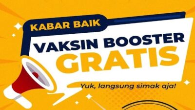 Vaksin Booster Gratis