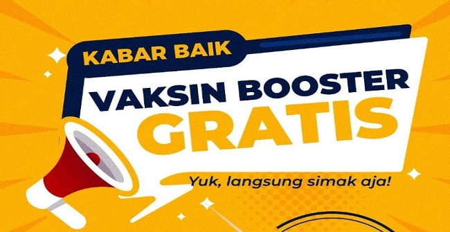 Vaksin Booster Gratis