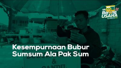 Kesempurnaan Bubur Sumsum Ala Pak Sum