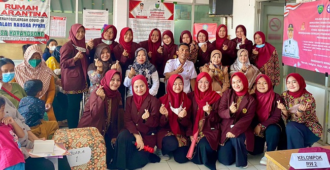 Mahasiswa KKN STIKes Indramayu Pastikan KIA Terjamin