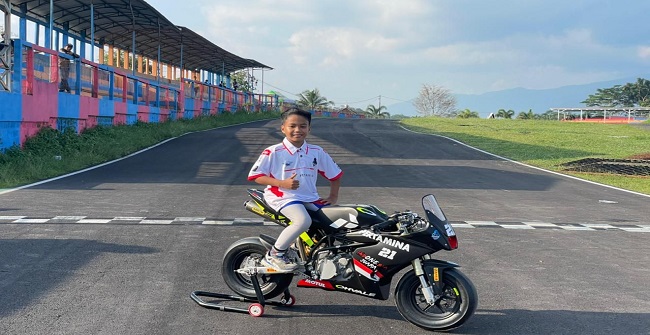 Kawahara Siap Menang di Ajang FIM MiniGP Indonesia Series 2022