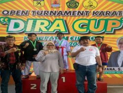 Dia Ramayana Sukses Gelar Open Turnamen Karate Dira Cup Se Ciayumajakuning