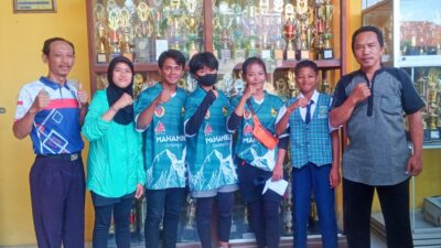 Atlet Panjat Tebing SMPN 3 Sindang Borong Medali Lomba Panjat Tebing Dandim Cup 2022