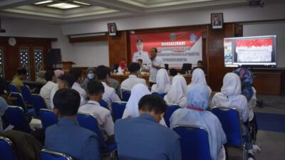Cegah Penyalahgunaan Narkotika, Bakesbangpol Kabupaten Indramayu Sosialisasikan P4GN dan PN
