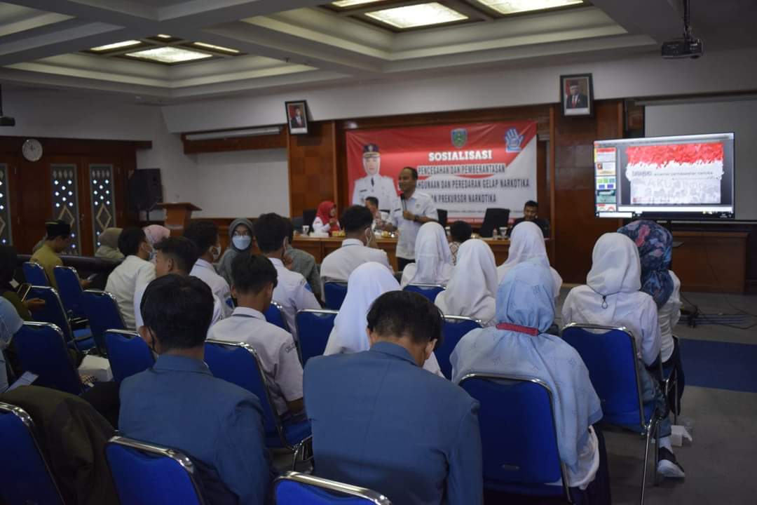 Cegah Penyalahgunaan Narkotika, Bakesbangpol Kabupaten Indramayu Sosialisasikan P4GN dan PN