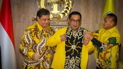 Ridwan Kamil Siap Sukseskan Airlangga Sebagai Calon Presiden 2024