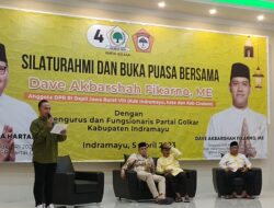 Ketua Umum PPK KOSGORO 1957 Dave Laksono, Baksos dan Buka Puasa Bersama Keluarga Besar Golkar Indramayu