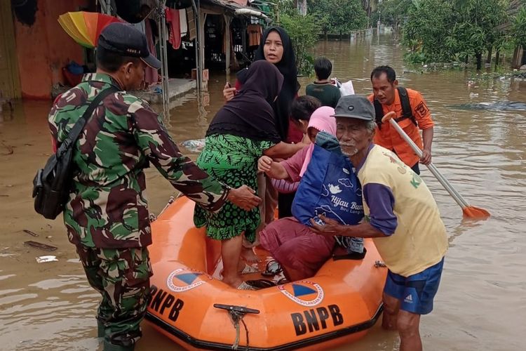Telukjambe Jadi Langganan Banjir di Kabupaten Karawang