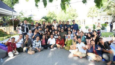 Pj Gubernur Jabar Bey Machmudin Terima Kunjungan Para Founder Media Sosial Kab/Kota se Jabar di Gedung Pakuan