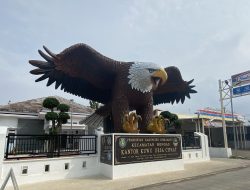 Patung Rajawali di Desa Cipaat Indramayu Habiskan Biaya 180 Juta dari PAD dan Uang Pribadi Kuwu