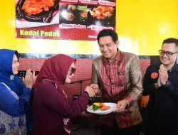 Bupati Lucky Hakim Resmikan Rumah Makan Serba Sambal di Indramayu