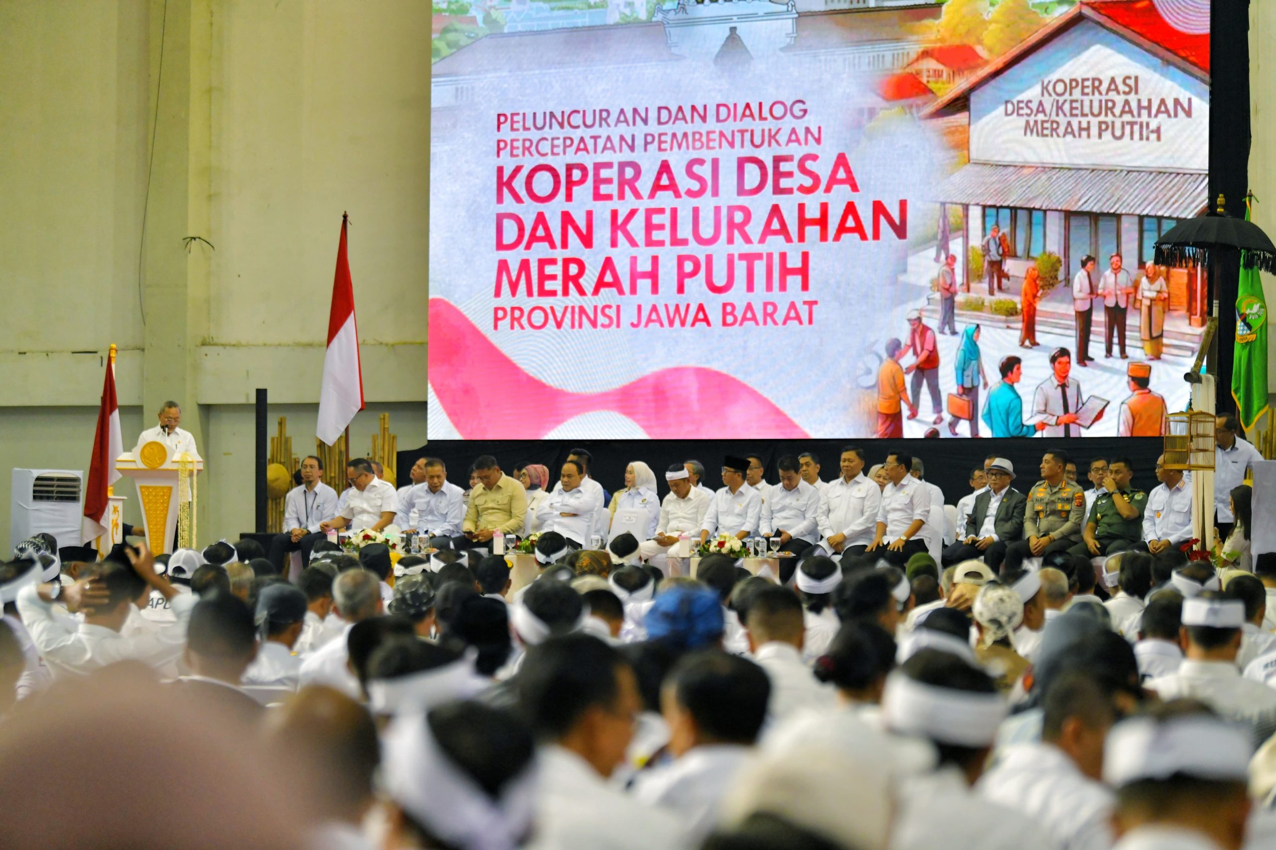 KDM dan Zulhas Resmikan Percepatan Pembentukan Koperasi Merah Putih